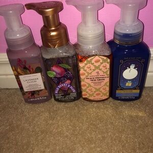 Four hand soaps